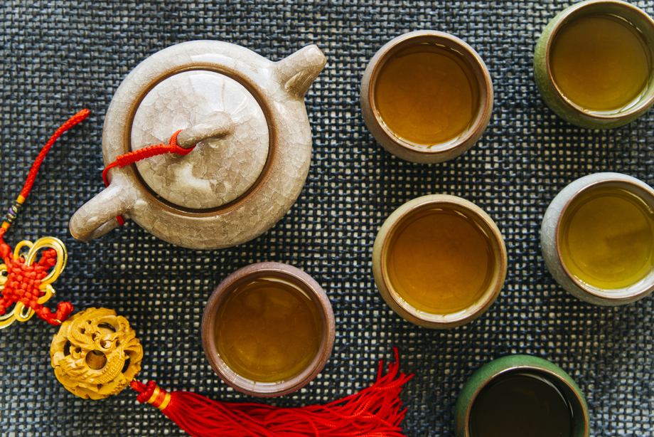 The Classic of Tea symbolising the heritage and wisdom of ancient tea culture