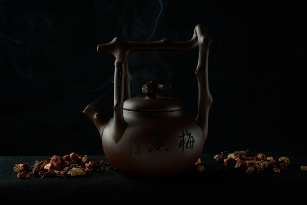Scene showing the careful preparation, brewing, and pouring involved in traditional Chinese tea culture.