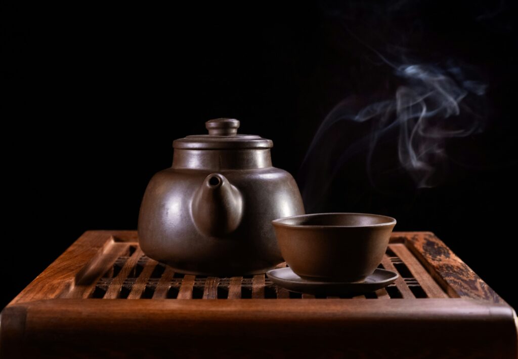 A serene portrayal of Chinese tea culture, highlighting simplicity, mindfulness, and the deep-rooted traditions passed down through generations.